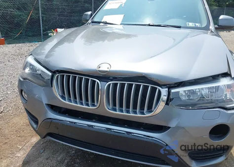 2015 BMW X3 xDrive28I из США, поврежденный, VIN 5UXWX9C5XF0D58699